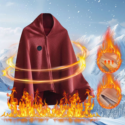 Cozy Wrap™ — USB Electric Blanket & Shawl