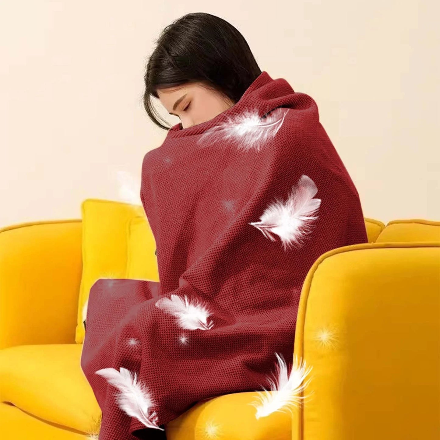 Cozy Wrap™ — USB Electric Blanket & Shawl