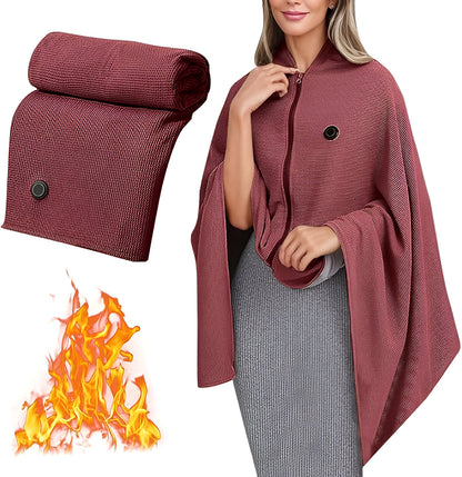Cozy Wrap™ — USB Electric Blanket & Shawl