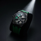 Rotating Wheel Dial with Silicon Strap Watch Collection For Men