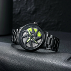 Rotating Wheel Dial Watch Collection For Men