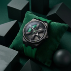 Rotating Wheel Dial with Silicon Strap Watch Collection For Men