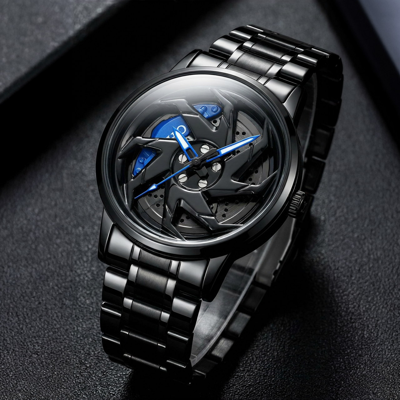 Rotating Wheel Dial Watch Collection For Men